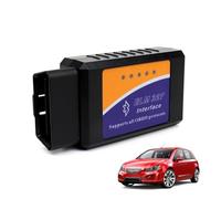OBDII Bluetooth Maleta Diagnóstico Auto,Diagnóstico Coche Limpieza Códigos Motor,Borrado Códigos Errores en 4 Min Compatible para Vehículos >2003 para Android iOS Soporte Francés Con Manual