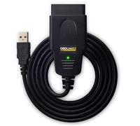 OBDLink ScanTool EX USB - Maleta/herramienta de diagnóstico automático profesional con varias marcas alimentadas por pila - Compatible con OBD2 / RenoLink/ForScan/MultiECUScan, Windows 10