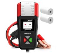 OBDMONSTER BM550U Tester Batteria Auto 6V/12V/24V Professionale,100-2000CCA Comprobador de batería con impresora, comprobador de batería para coches, camiones, SUV, ATV, barcos, motocicletas