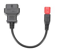 OBDSTAR Cable adaptador OBD2 de 6 pines, conector Euro5 de 6 pines para DUCATI 2019 para Guzzi para KTM, para Suzuki, para Yamaha, para Davidson, para Piaggio, motocicleta, OBD, cable de diagnóstico