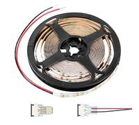 Obeaming Tira Luz 12V LED, 5M 600 LEDs Flexible Cinta de luz para Furgoneta Camper Caravana Iluminación interior, Regulable 2120LM CRI 90+ Solo en interiores, Cableado Ancho 8mm (3000K)