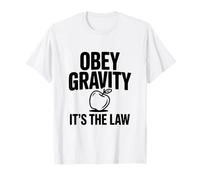 Obedece a la Gravedad, es la Ley, Divertido Nerd de la Ciencia Camiseta
