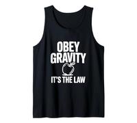 Obedece a la Gravedad, es la Ley, Divertido Nerd de la Ciencia Camiseta sin Mangas