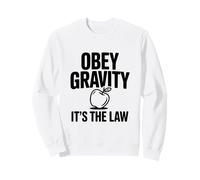 Obedece a la Gravedad, es la Ley, Divertido Nerd de la Ciencia Sudadera
