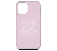 Obediencia Cuando Finalmente te Das Cuenta de Que se Trata de amar a Dios Carcasa para iPhone 12/12 Pro