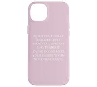Obediencia Cuando Finalmente te Das Cuenta de Que se Trata de amar a Dios Carcasa para iPhone 14 Plus