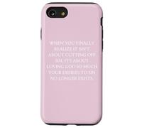 Obediencia Cuando Finalmente te Das Cuenta de Que se Trata de amar a Dios Carcasa para iPhone SE (2020) / 7/8