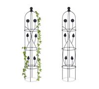 Obelisco plantas soporte trepador jaula para trepadoras torre metálica 1 kg