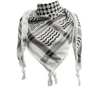 Obelunrp Bufanda Palestina 48x48'' Keffiyeh Palestina Bufanda Auténtica Envoltura de Cuello Algodón Shemagh Pañuelo Árabe Unisex Keffiyeh Palestino con Borla, Uso en cocina