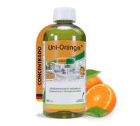 Obenland - Uni Orange Plus - Desengrasante concentrado multiusos sin aclarado 500 ml - Elimina manchas para tejidos y suelos - Elimina marcas de goma - Limpiador de terpenos de naranja