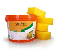 Obenland Uni-Rein Piedra de Limpieza Natural 1,5 kg - Limpiador Universal con Esponjas para Cocina, Baño, WC, Cristales, Inox, Zapatillas