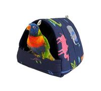 Obesntln Cama caliente para hámster, cueva de cama de erizo, cama hamaca, animales pequeños, cueva para mascotas, casa escondida, acogedora cueva de cama chinchilla, cama cálida para hámster