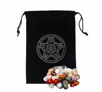 Obesntln Estuche para Tarjetas de Tarot - Misterioso Tarot con temática de Magia Negra - s de Cartas de Tarot duraderas para Cartas de Juego de Mesa de adivinación de Brujas, Accesorios de de