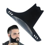 Obesntln Herramienta moldeadora de barba, plantilla de herramienta de guía de barba, plantilla precisa para barba, herramienta para moldear el delineador de barba, moldeador de bigote, guía de aseo