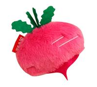 Obesntln Juguete de menta gatera de peluche | Zanahoria y pepino relleno de hierba gatera, juguete para masticar | Juguete interactivo para gatos arrugados, suministros para mascotas y gatitos