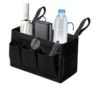 Obesntln Large Capacity Iron Frame Space Saving Basket Dorm Bedside Bag