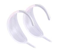Obesntln Pegatinas para las orejas, corrector invisible transparente para lóbulos de las orejas, correctores estéticos cosméticos reutilizables, 2 correcciones verticales de cinta para adultos