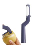 Obesntln Pelador de patatas giratorio, pelador de verduras giratorio - Pelador de zanahorias giratorio | Cortador de acero inoxidable lavable en lavavajillas peladores de mango ergonómico
