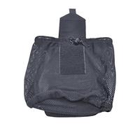 Obesntln Producir bolsas de malla bolsas de compras,Bolsas de malla | Bolsa de malla ligera portátil,Bolsa de compras multifuncional, bolsas de basura para caza, camping, entrenamiento, Negro , ver