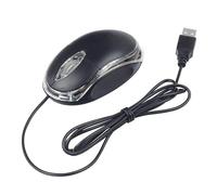Obesntln ratón óptico con Cable, ratón portátil para Juegos con Cable, cómodo ratón para Ordenador portátil con función de ratón de programación, ratón mecánico para precisión y Velocidad