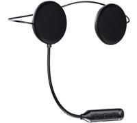 OBEST Auriculares Casco de Moto, Bluetooth 5.3 Manos Libres con Cancelación Activa de Ruido, Altavoz de 30 mm, Batería de Larga Duración, Fácil Montaje para Todos los Cascos de Motocicleta