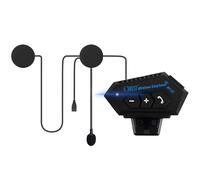 OBEST Auriculares Inalámbrico Moto Bluetooth, Casco Auricular con Sistema de ComunicacióN Manos Libres y FuncióN de ReduccióN de Ruido, para una Variedad de Montados en Casco
