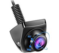 OBEST Camara Marcha Atrás de Coche 1080P Visión Nocturna, AHD/CVBS Cámara Respaldo de Visión Trasera/Lateral Metal, Rotar 360°, Gran Angular 170°, para Automóvil/Caravana/Camiones/Furgoneta 12V-24V