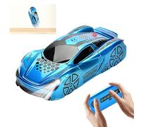 OBEST Coche teledirigido de escalada en pared, rotación de 360°, vehículos que pueden arrastrarse en paredes y techos, coche portátil para niños con programación y presentación automática