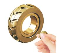 OBEST EDC juguetes adulto estrés alivio magnético metal TDAH casual Fidget anillos estrés alivio juguete giro anillos nuevo mecánico