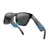 OBEST Gafas de Sol de Sonido Inteligentes,Auriculares Bluetooth Deportivos 5.1 Bluetooth,Gafas,Alarmas de voz,Protección Contra Rayos Ultravioleta,Navegación