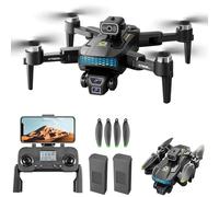 OBEST GPS Drone with 4K Camera, WiFi RC Quadcopter with Brushless Motor, Less than 249g, Durability, 360°Obstacle Avoidance, 2 Batteries, Suitable for Beginners