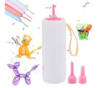 OBEST Inflador Globos Eléctrico Portátil, Mini Hinchador Globos electrico, Bomba Aire Globo Eléctrica, Maquina Inflar Globo para Fiestas Bodas Cumpleaños Fiestas Actividades y Decoración Festivales