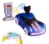 OBEST Juguete de Coche de Control Remoto, Estación de Carga de Simulación de Vehículos de Nueva Energía, 2,4 GHz RC Coche Deportivo de Acrobacias de Deriva, Luces LED y Música