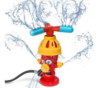 OBEST Juguete Rociador de Agua para Niños, Juguete de jardín para Jardín Exterior Perro,Juguete de Agua Niños con boquillas giratorias,Juego de Agua para cesped y Patio,Aspersor de AGU césped