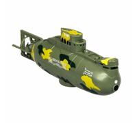 OBEST Mini RC Submarino Juguete, Teledirigido Modelo de Barco Sumergible, 6 Canales Simulados Militares Submarinos, Barco Submarino Eléctrico, Regalo de Cumpleaños para Niños a Partir de 3 años