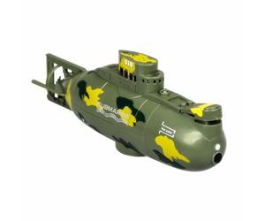 OBEST Mini RC Submarino Juguete, Teledirigido Modelo de Barco Sumergible, 6 Canales Simulados Militares Submarinos, Barco Submarino Eléctrico, Regalo de Cumpleaños para Niños a Partir de 3 años