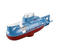 OBEST Mini Submarino Teledirigido Barco, 6 m/Min Simulado RC Submarino Atómico, 360 ° Giratorio Modelo de Barco de Buceo de Alta Velocidad, Juguete de Agua Eléctrico Regalo para Niños a Partir de 8