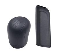 OBEST Protector de Pomo de Cambio de Marchas para Coches, Funda de Silicona para Perilla de Palanca de Cambios Transmisión Manual (Funda de Cambio de Marchas + Funda de Freno de Mano)