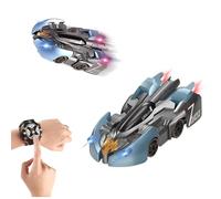 OBEST Teledirigido Coche Escalador Pared, 2,4 GHz Coche teledirigido 360° Rotación Drift RC Car, Coche RC con luz, USB Recargable, Juguetes niño Regalo Cumpleaños Niñas Niños 6 7 8 9 10 años