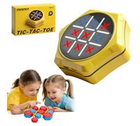 OBEST Tic TAC Toe 5 en 1, Tres en Raya electrónico, Big Eat Small 3 en Raya, Juego de Memoria para niños, educación de Mano Juegos de Viaje, Juguetes interactivos Padre-Hijo, Regalos para niños
