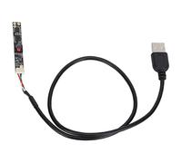 Obetuens Módulo de Cámara con Cable USB, Cámara de Enfoque Fijo de 66° y 2,8 mm de 1 Megapíxel, Placa de Cámara Web 2.0 para Máquinas Publicitarias, Reconocimiento Facial, Fotografía Aérea con Drones
