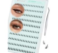 Obeyalash Pestañas autoadhesivas sin pegamento Under Lashes Cluster Lashes 5-7 mm Reutilizables Pestañas autoadhesivas Press On No Glue Needed