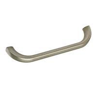 OBF 08 7850 27 Grimme Insula - Tirador para cajón (curvado), ancho 141 mm, ZN niquelado mate, plateado