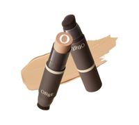 OBgE Base De Maquillaje En Barra Natural Cover Con Brocha Para Una Corrección Y Cobertura Impecables Del Tono De Piel. Larga Duración Para Uso Diario. 23 (0.5 Oz) Arena.
