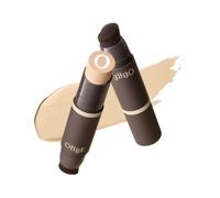 OBgE Base De Maquillaje En Barra Natural Cover Con Brocha Para Una Corrección Y Cobertura Impecables Del Tono De Piel. Larga Duración Para Uso Diario. 21 (0.5 Oz) Marfil.