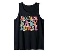 Obgyn Asistente Médico Obstetricia Enfermera Groovy Ginecología Camiseta sin Mangas