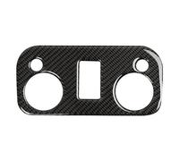 OBIOZZ Interiores Consola Central Decorativos para Ford para Mustang GT 2015-2021 Panel luz Lectura Techo Interior Coche Pegatina Cubierta embellecedora Marco Decorativo (Color : Negro)