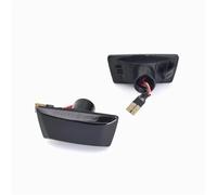 OBIOZZ Piloto intermitente LED para Opel Astra H (2004-2009) y otros modelos, Luces LED blancas para circulación diurna, Secuencial, Dinámico, Crystal