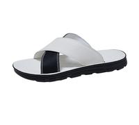 OBiQuzz Sandalias al aire libre Slip On,Sandalias Deportivas Con Slingback,Sandalias Abiertas, Claro ceniza, 44 EU