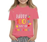 OBiQuzz Vestido Anime Girl Summer Clothes First Day of School Shirt In My Pre School Shirt Toddler Kindergarten Shirts S Mädchen Bluse 140, Rosa., 10-11Years